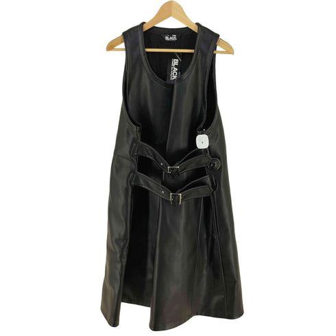 ブラックコムデギャルソン BLACK COMME des GARCONS 25AW Buckle-Detail Dress バックル デティール ワンピース レディース S