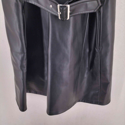 ブラックコムデギャルソン BLACK COMME des GARCONS 25AW Buckle-Detail Dress バックル デティール ワンピース レディース S