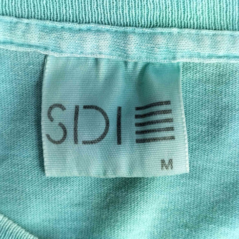 90S SDI USA製 シングルステッチ 企業ロゴ 半袖 Tシャツ メンズ import:M