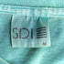 90S SDI USA製 シングルステッチ 企業ロゴ 半袖 Tシャツ メンズ import:M