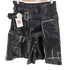 ブラックコムデギャルソン BLACK COMME des GARCONS 26SS フェイクレザー バックル ハーフパンツ メンズ M