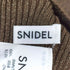 スナイデル snidel 25SS Sustaina アシメリブ ニット プルオーバー レディース ONE SIZE