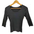 スナイデル snidel 25AW Uネック シンプルリブ ニット プルオーバー レディース ONE SIZE