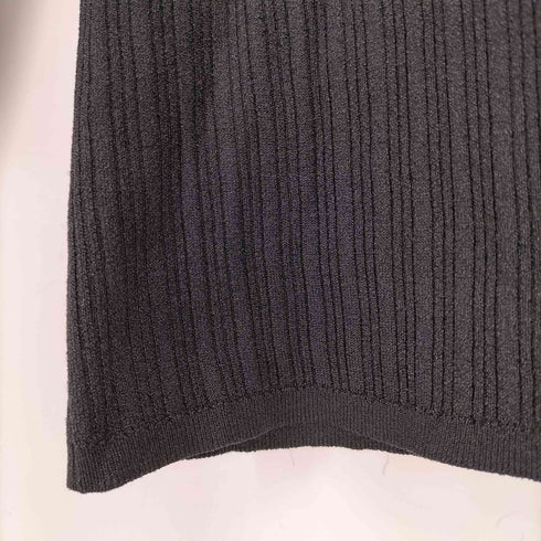 スナイデル snidel 25AW Uネック シンプルリブ ニット プルオーバー レディース ONE SIZE