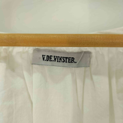 V.DE.VIINSTER Vネック コットン チュニック ブラウス レディース JPN:S
