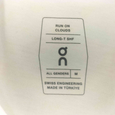 オン On Long-T SHF プリント ロングスリーブ Tシャツ メンズ M