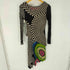 デシグアル Desigual 総柄 アシンメトリー ワンピース レディース import:XS