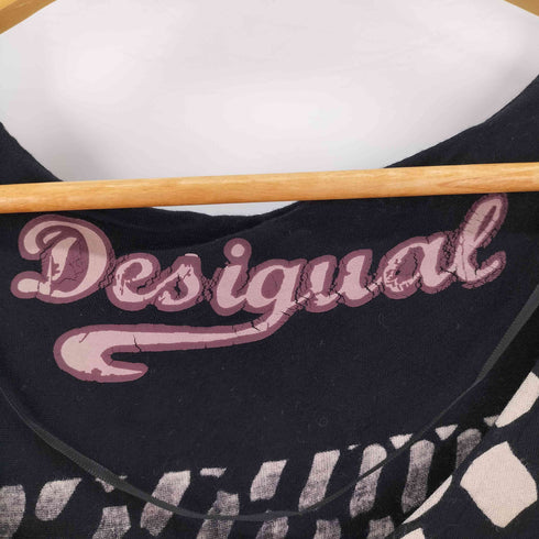 デシグアル Desigual 総柄 アシンメトリー ワンピース レディース import:XS