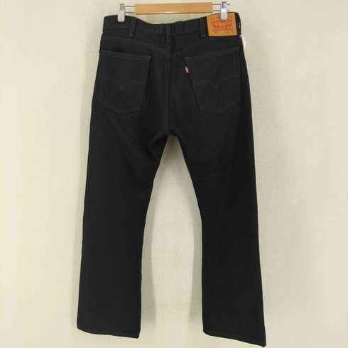 リーバイス LEVI STRAUSS&CO 517 ブラックアウト ブーツカット デニム メンズ W33L30