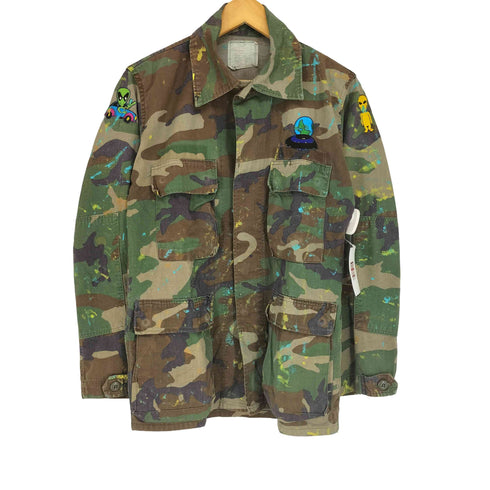 ユーエスアーミー U.S. ARMY ウッドランドカモ フィールドジャケット メンズ