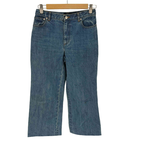 アーペーセー A.P.C. ジップフライ クロップド デニム レディース UK:25