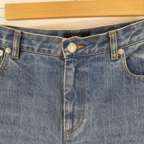 アーペーセー A.P.C. ジップフライ クロップド デニム レディース UK:25