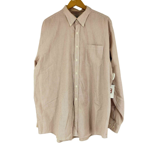 エルエルビーン L.L.Bean ストライプ BD 長袖 シャツ メンズ import:XL