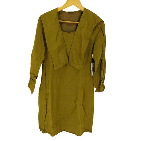 スティーブンアラン Steven Alan SATIN SAILOR DRESS セーラーカラー ドレス レディース import:S