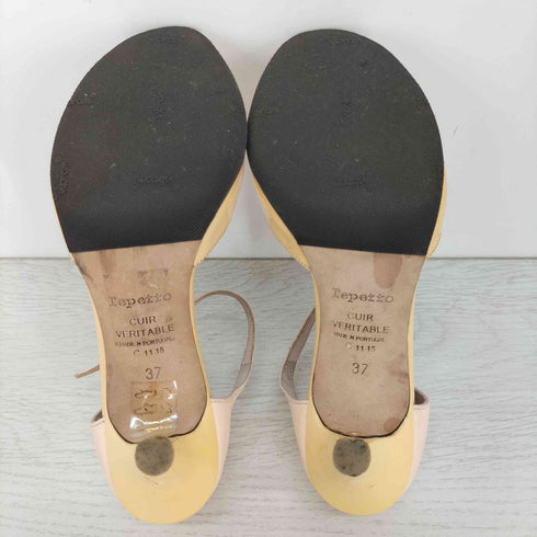 レペット repetto パテントレザー Tストラップ パンプス レディース JPN:37