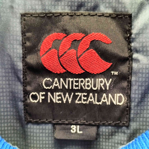 カンタベリーオブニュージーランド CANTERBURY OF NEW ZEALAND 90-00s ロゴ刺繍 ウィンドブレーカー メンズ 3L