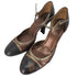 コールハーン COLE HAAN アンクルストラップ パイソン パンプス レディース US:7