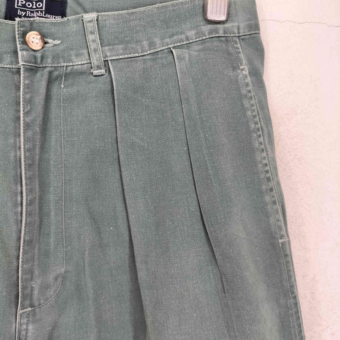 ポロバイラルフローレン Polo by RALPH LAUREN POLO CHINO 2タック ワークパンツ メンズ W32 L34