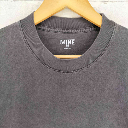 MINE マイン USA製 ピグメントダイ クルーネック Tシャツ メンズ 2