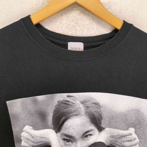 ボンジュールレコーズ bonjour records フォト プリントTシャツ メンズ XL