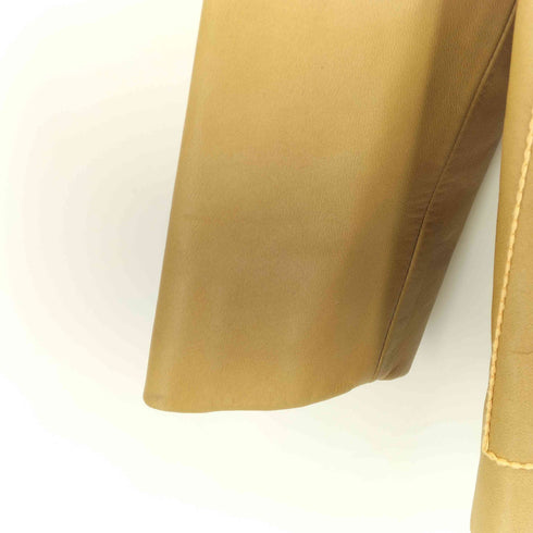 CET ARTICLE EST DESSINE PAR KONDO LEATHER 本革 レザージャケット レディース 36