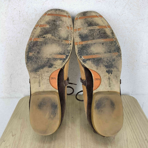 キャサリンハムネットロンドン KATHARINE HAMNETT LONDON レザー ロングノーズ シューズ メンズ 26 1/2