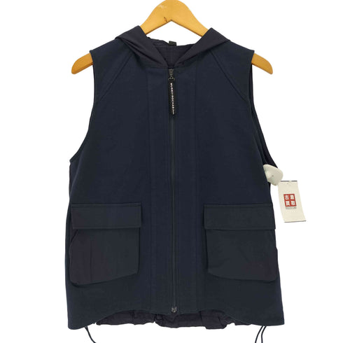 MUSE BY ROCHAS ミューズ バイ ロシャス フーディーベスト casual レディース 9