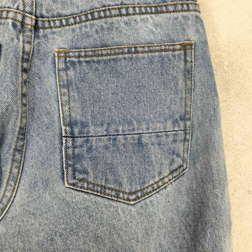 PONY STONE ポニーストーン ダメージ加工 デニムパンツ Y2K レディース S
