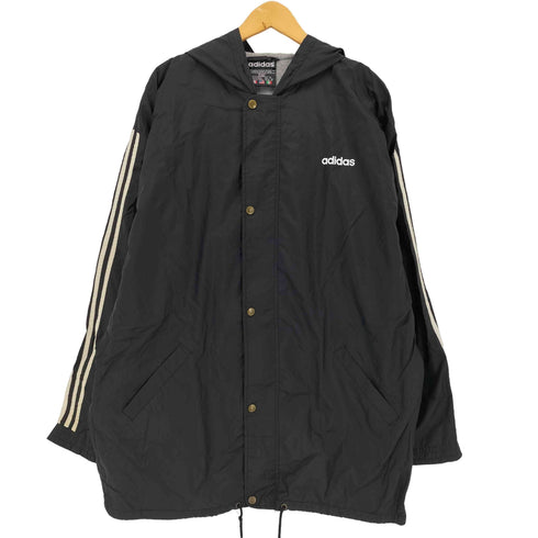 アディダス adidas 00s ナイロン フーデッドコート メンズ M