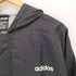 アディダス adidas 00s ナイロン フーデッドコート メンズ M