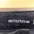 PRETTYLITTLETHING プリティリトルシング 型押し センターラインパンツ メンズ UK10