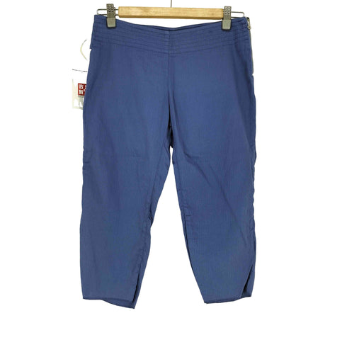 エムエムシックスメゾンマルジェラ MM6 Maison Margiela ここのえ期 サイドジップ クロップド パンツ レディース 38