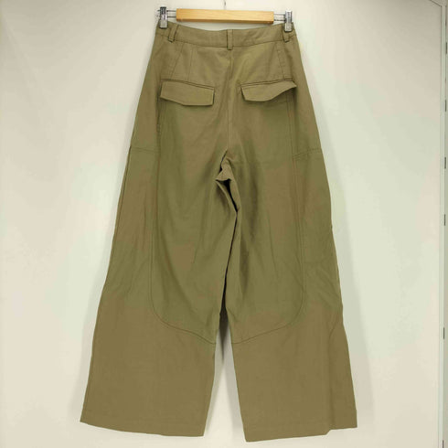 YOUR Oficial タック ワイドパンツ メンズ