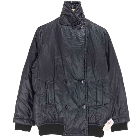 ジャンポールゴルチエ Jean Paul GAULTIER ドッキング ダブルカラー ダブルブレスト ナイロン ダウンジャケット レディース JPN:42