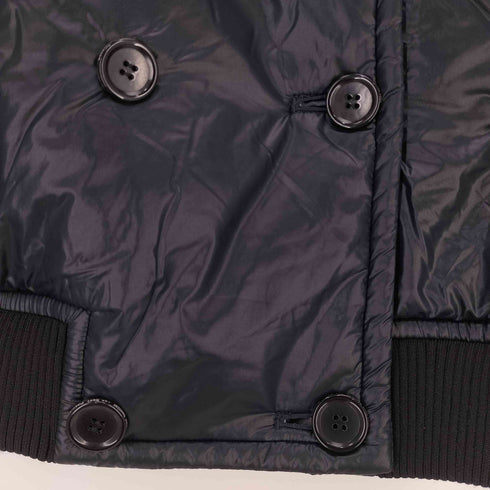 ジャンポールゴルチエ Jean Paul GAULTIER ドッキング ダブルカラー ダブルブレスト ナイロン ダウンジャケット レディース JPN:42