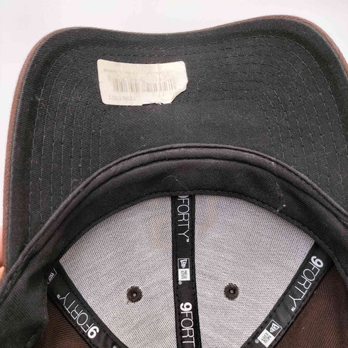 ニューエラ NEW ERA 9FORTY ADJUSTABLE ベースボールチームロゴ刺繍 6ぺネルキャップ メンズ
