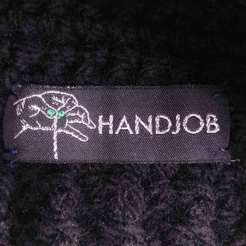 HANDJOB CAT HAT ビーズ 猫耳 ニット帽 レディース