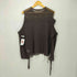 プランクプロジェクト PRANK PROJECT 24AW Mesh Cold Shoulder Top メッシュコールドショルダートップ レディース FREE