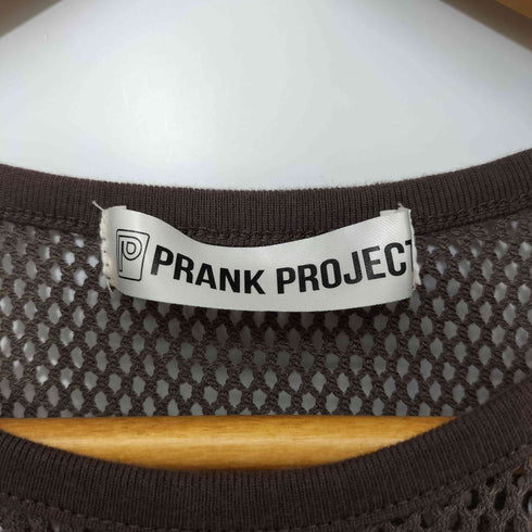 プランクプロジェクト PRANK PROJECT 24AW Mesh Cold Shoulder Top メッシュコールドショルダートップ レディース FREE