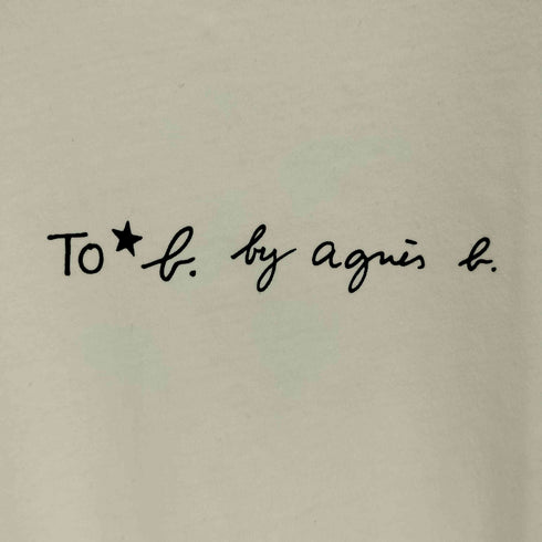 トゥービーバイアニエスベー To b. by agnes b. フロントロゴ S/S Tシャツ レディース EUR:38