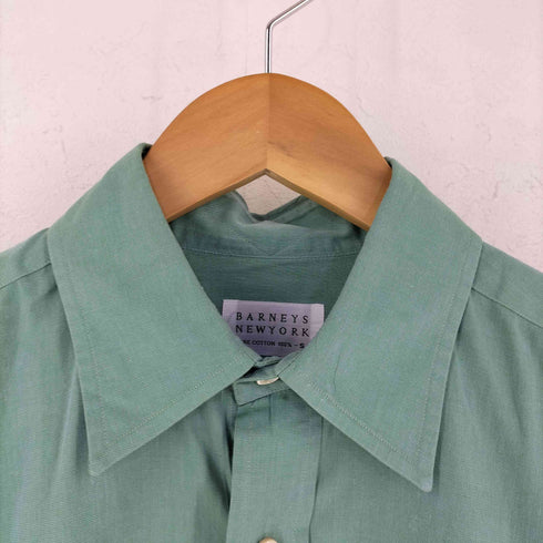 バーニーズニューヨーク BARNEYS NEWYORK レギュラーカラーシャツ メンズ import:S