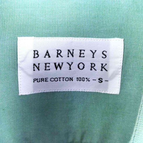 バーニーズニューヨーク BARNEYS NEWYORK レギュラーカラーシャツ メンズ import:S