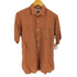 インディヴィジュアライズドシャツ individualized shirts USA製 リネン100 レギュラーカラーショートスリーブシャツ メンズ 15