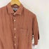 インディヴィジュアライズドシャツ individualized shirts USA製 リネン100 レギュラーカラーショートスリーブシャツ メンズ 15