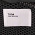 トーガアーカイブス TOGA ARCHIVES フリル変形デザイン メッシュ コート レディース