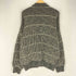 cashmere カシミヤ混 スタンドカラー 比翼 ジップ ニット セーター カーディガン メンズ 54