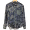 デシグアル Desigual Danubio Camoflower Navy Soft Touch Shirt レディース import:S