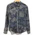 デシグアル Desigual Danubio Camoflower Navy Soft Touch Shirt レディース import:S