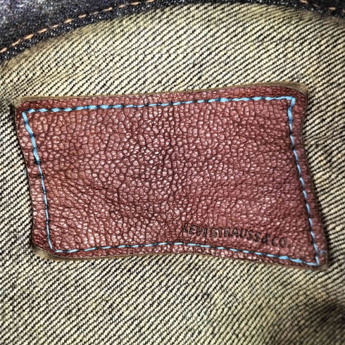 リーバイス Levis 2nd Type ヴィンテージ加工 デニムジャケット レディース import:M
