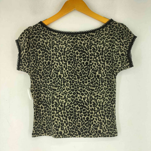 ラグアジェム LAGUA GEM LEOPARD LACE トップス レディース FREE
